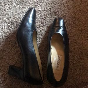 Black shoes, never worn must go